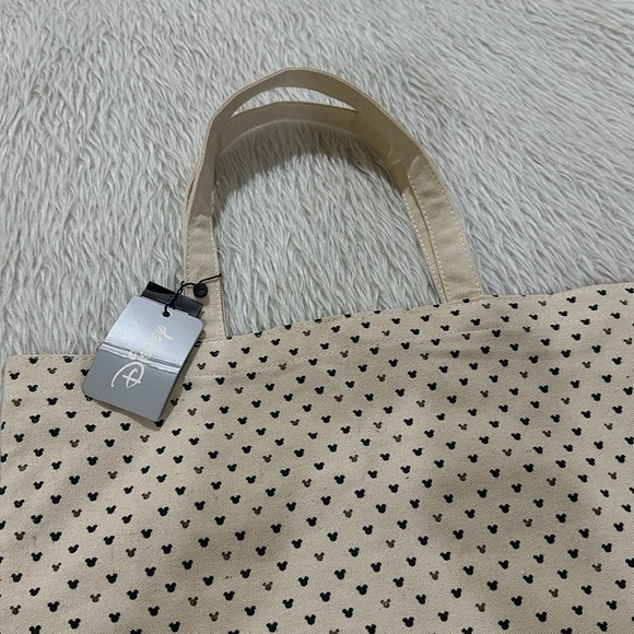 Disney Mickey Mouse minimalist washed tote new with tag - Picture 3 of 8